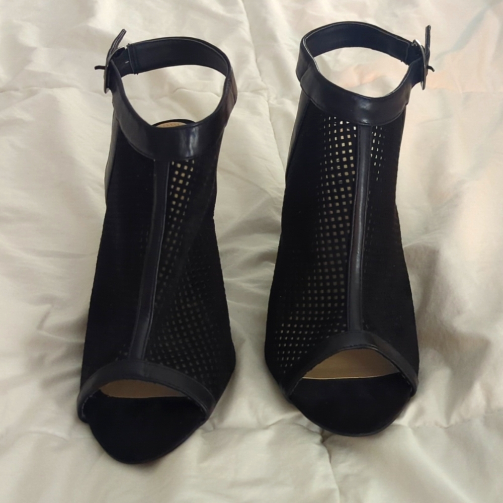 JustFab Marina Wide Width heeled shoe